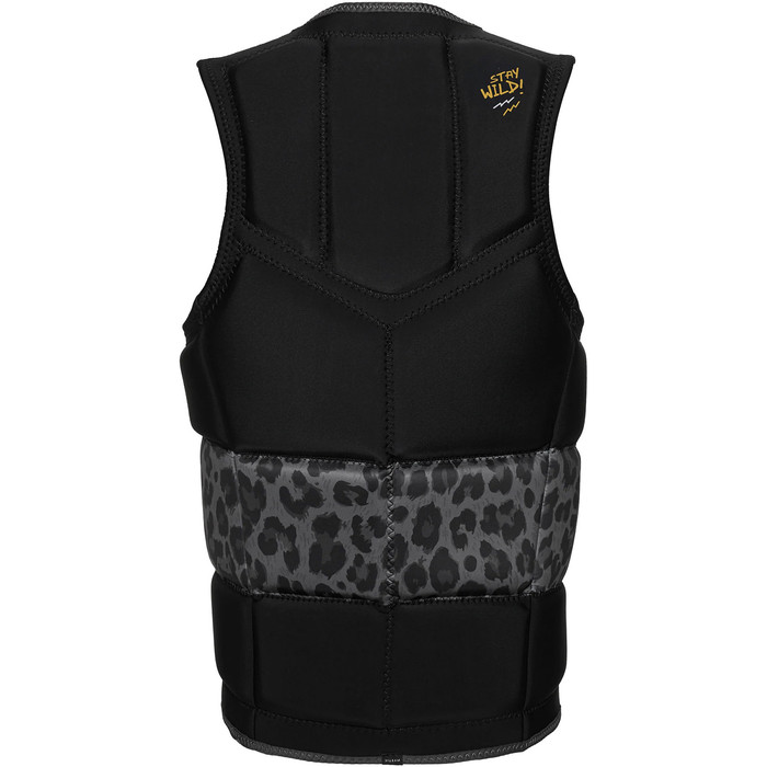 2023 Mystic Mens Zuupack Wake Impact Vest 35005.22015 - Black / Grey